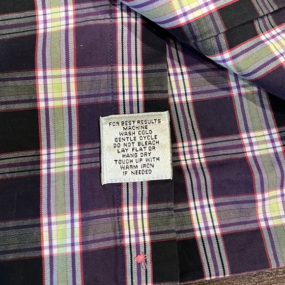 Peter Millar button-down purple size large - Picture 3 of 8